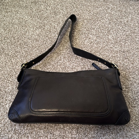 Vintage Coach Penelope Black Leather Shoulder Bag Purse AS IS - Picture 3 of 16